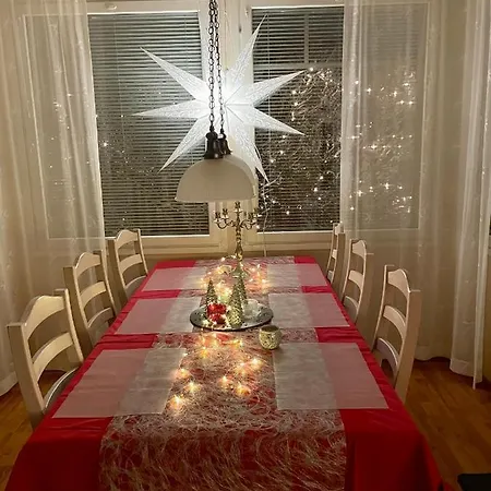 Cozy House Close To Arctic Circle וילה רובניימי